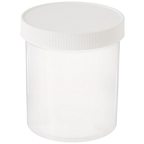 jarさん D0045B-8 | JG Finneran 250 ml (8 oz) Translucent Straight Sided